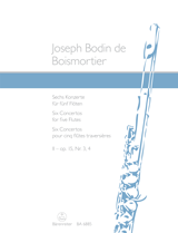 BOISMORTIER: SONATA IN E MINOR OP. XXXVVI/2 FOR FLUTE AND VIOLA DA GAMBA AND BC
